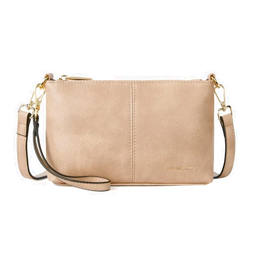WESTBRONCO Crossbody Bag for Women Vegan Leather Wallet Purses Satchel Shoulder Bags Small Size
