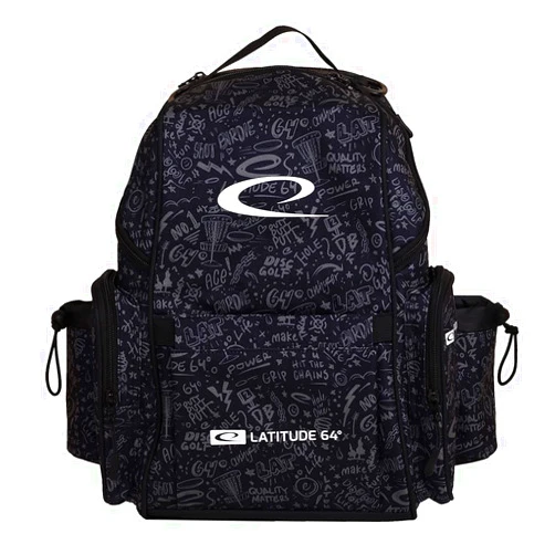 LATITUDE 64° GOLF DISCS Latitude 64 Swift Disc Golf Backpack | Frisbee Disc Golf Bag with 15+ Disc Capacity | Introductory Disc Golf Backpack | Lightweight and Durable
