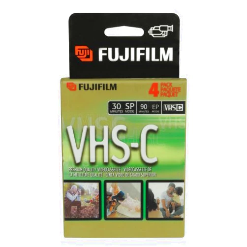 Fuji Enviromax Fuji PRO TC-30 Recordable VHS Cassette Tapes (4 Pack h/t)