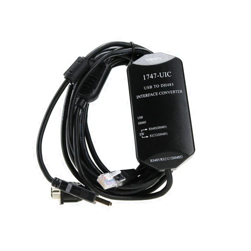 Sysly 1747-UIC USB to DH485 RS485 RS232 Interface Converter Repalcement for Allen Bradley Programming Cable