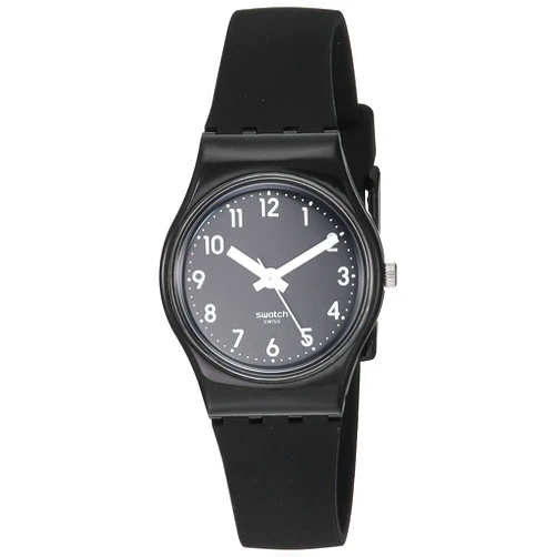 Swatch LADY BLACK SINGLE Unisex Watch (Model: LB170E)