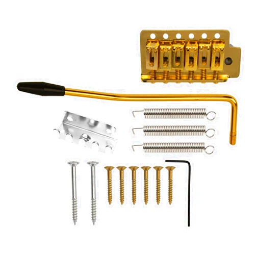 Yootones 1Pack Yootones Guitar Tremolo Bridge Arm Springs Compatible with ST Fender Electric Guitar Parts Accessories (Gold)
