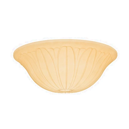 Casablanca 99063 Tropical Leaf Glass Bowl – Toffee