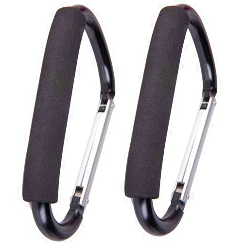 MELIDE Stroller Hook,Very Sturdy and Handy Stroller Organizer to Carry Diaper Bags, Grocery Bags, Grocery Baskets and for Walking with Your Toddler.