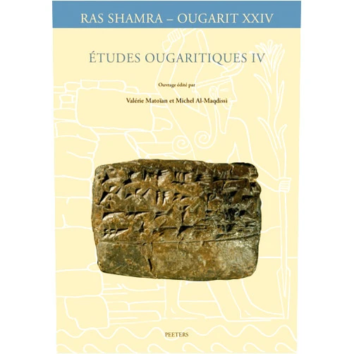 M Al-Maqdissi,V Matoian Etudes Ougaritiques IV (Ras Shamra - Ougarit) (French Edition)
