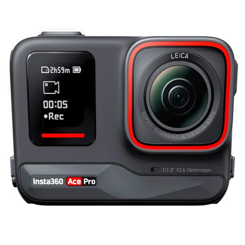 Insta360 Ace Pro - Waterproof Action Camera Co-Engineered with Leica, Flagship 1/1.3