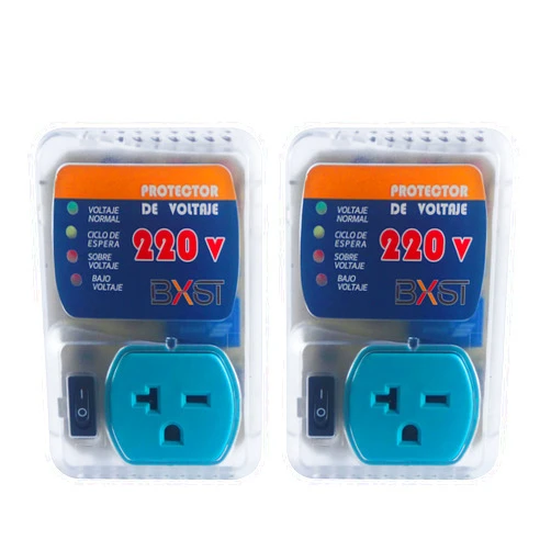 BXST One Outlet Plug Surge Protector Voltage Protector for Home Protects Against High and Low Voltage Surge Protector for Refrigerators