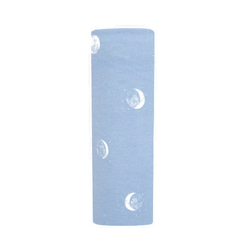 aden + anais Comfort Knit Baby Swaddle Blanket for Newborn Girl and Boy, Super Soft Cotton with Spandex, Versatile Stroller Cover, Burp Cloth, Nursing Shield, 47 x 47 Inch, Blue Moon