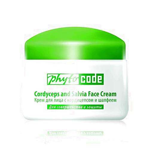 TianDe Face Cream with Cordyceps and Sage, Tiande 15203, Anti-Aging Care + Double Protection