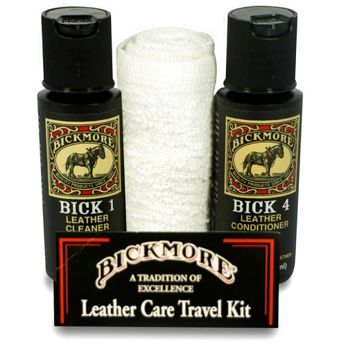 Bickmore Leather Shoe & Boot Travel Care Kit- Repairs, Polishes and Shines Leather Goods On The Run