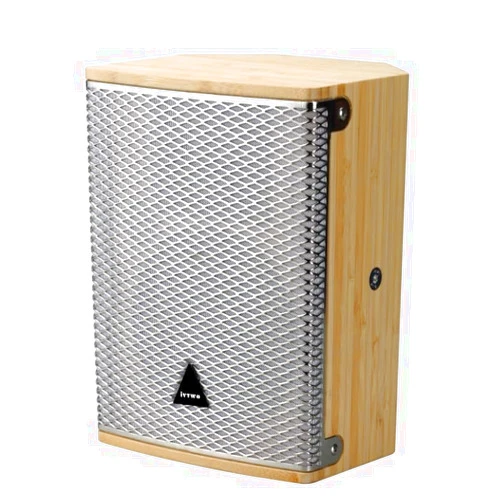 IVTWO Bamboo Bookshelf Speaker - 150W RMS with 6.5