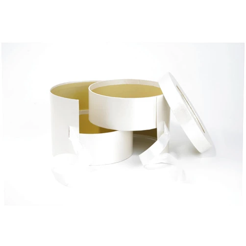 SWA-JJHDC Premiun Quality Round Flower Box,2 Tier,Gift Boxes For Luxury Flower And Gift Arrangements,With Lids,6.3