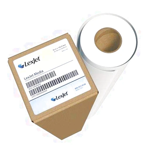 LexJet TOUGHcoat™ Water-Resistant Self Adhesive Polypropylene- 24in x 100ft