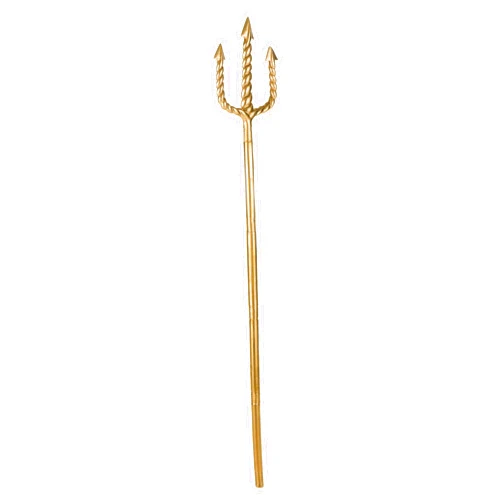 Fun Costumes Gold Mermaid King Trident, Men's Mermaid Accessories, Ocean Merman