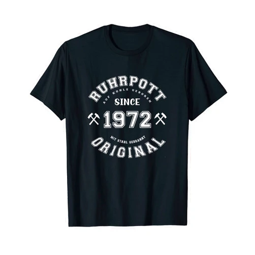 Ruhrpott T-Shirts und Geschenke Ruhrpott Original since 1970 - On Kohle Geboren im Pott T-Shirt