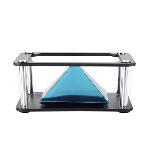 Ejoyous Smartphone Hologram Projector, 3D Holographic Display Stand 3.5-6inch Mobile Phone Hologram Projector Bracket (Cylindrical style)