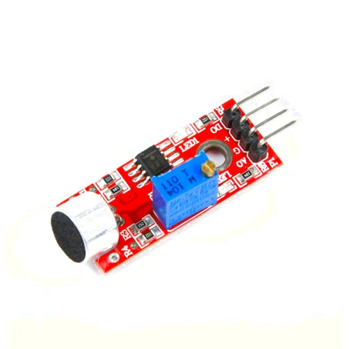 ST SHILLEHTEK SHILLEHTEK KY-037 Sound Sensor Module with Analog for Raspberry Pi, Arduino, ESP32, and DIY Projects | High Sensitivity Sound Microphone Sensor Detection Module