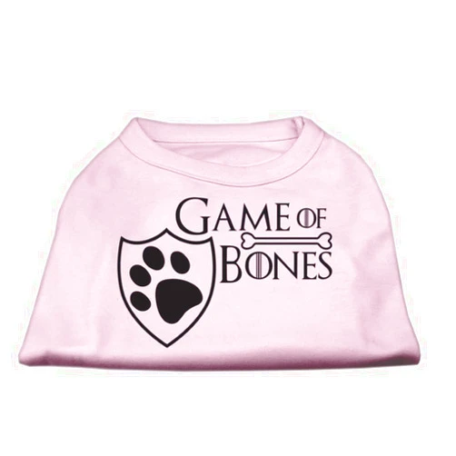 KLS Pets-Pets Love Bling Too! GAME OF BONES Cute Dog Apparel, Funny Animal Graphic T-shirt, Novelty dog shirt, Pet Fashion, Fancy dog for small, medium breeds. “Wear it Like Armor.” Game of Thrones