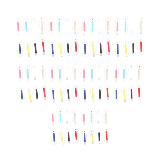 Mrisata Dollhouse Colored Pencil Set 80 Pcs Miniature Wooden Colorful Pencils for Dollhouse Decoration and Miniature Scenes Crafting DIY Projects