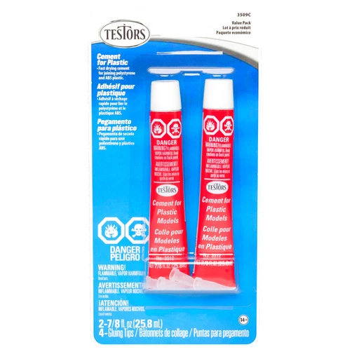 Testors 3509C Testors Plastic Cement Value Pack