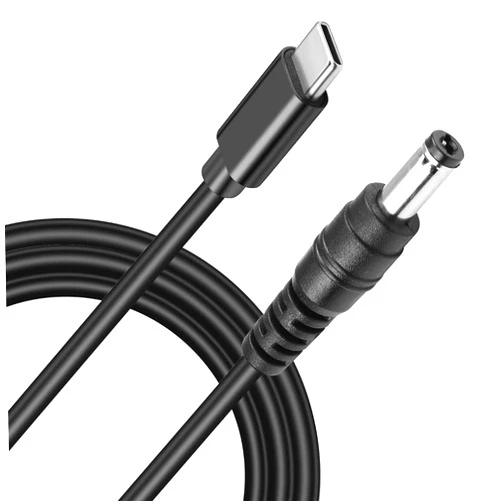 Artilits 5ft/1.5m - USB C to 3.5x1.35mm DC Adapter 12V USB-Cable, 3.5x1.35mm DC 5V 12V Power Cord USB Charger Cable made for USB Lights, Fans, Desk Lamps, Speakers, Cartoon Watches, Radiators, 5V Mini Speakers