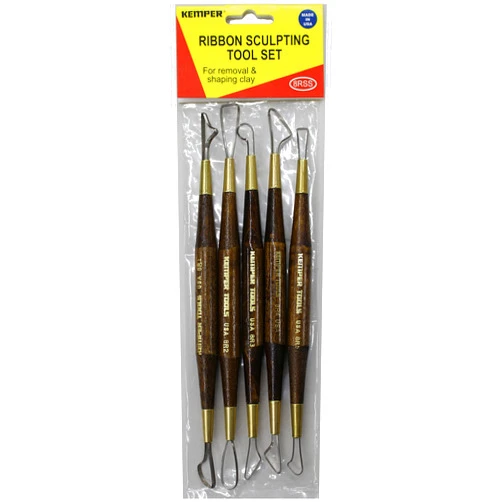 Kemper Ribbon Tools Sculpting Sets 8R1, 8R2, 8R3, 8R4, 8R5 set of 5 8 in.