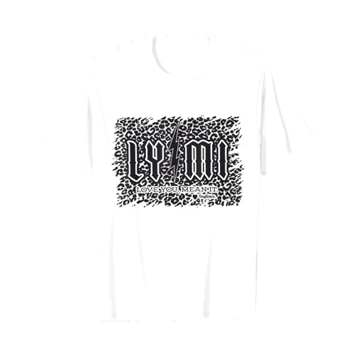Leopard LYMI Love Yopu Mean It T-Shirt
