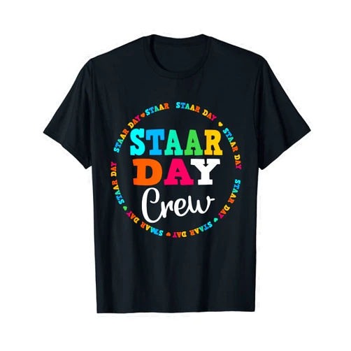 English Teacher Test Day Gift Ideas Funny Test STAAR Day Crew Mode On Teacher Testing Ideas T-Shirt