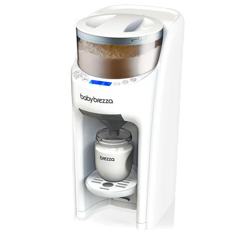 Baby Brezza Formula Pro Advanced WiFi Formula Dispenser - Automatically Mix a Warm Formula Bottle from Your Phone Instantly – Easily Make Bottle with Automatic Powder Blending Machine, White