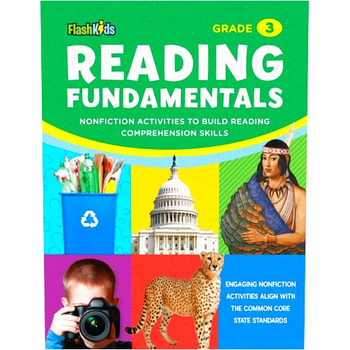 Kathy Furgang Reading Fundamentals: Grade 3: Nonfiction Activities to Build Reading Comprehension Skills (Flash Kids Fundamentals)