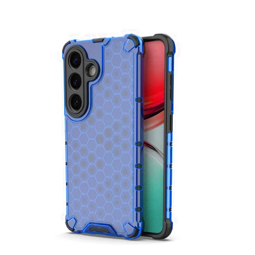 HWPIVOX Case for Samsung Galaxy S26 5G, TPU Lining Pattern Phone Case, Four-Corner Airbag Protection and Anti-Fall Protection Phone Cover for Samsung Galaxy S26 5G Blue