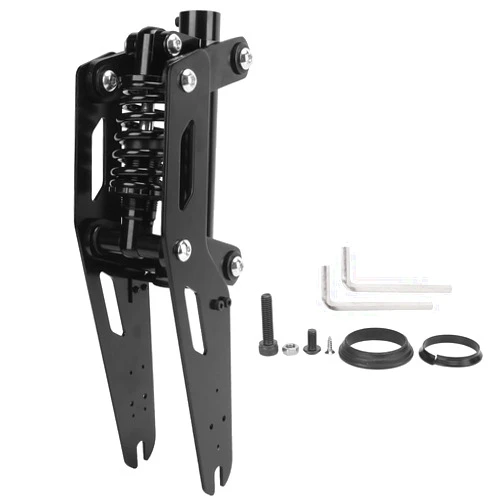 VBESTLIFE Electric Scooter Suspension Fork, Stainless Steel Front Fork Shock Absorption Kit includes Mounting Accessories Fit for M365 M365 Pro