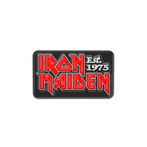 RAZAMATAZ Iron Maiden Est 1975 Enamel Pin Badge