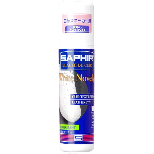 SAPHIR BLEU Saphir White Novelys Color Restorer w/applicator 75ml