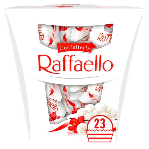 Fast-Shipping Ferrero Raffaello Premium Gourmet White Whole Almond with Milk Cream and Coconut Candy 23 Pieces shipped fast by Fast-Shipping! Gift