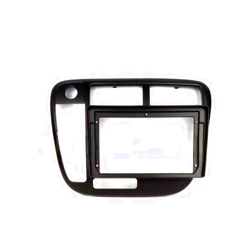 EIDRAN Fascia Stereo Radio Bezel Panel Frame DVD Trim Compatible With Honda Civic 1996-2001