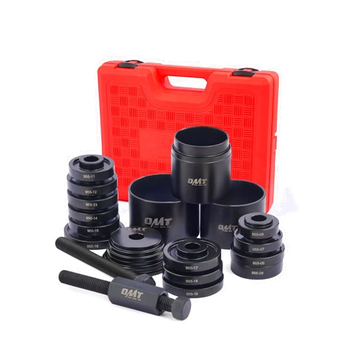 Orion Motor Tech Wheel Bearing Press Kit for Front Wheel Drive Bearing Removal & Installation, 24pc Wheel Bearing Puller Tool Set with Sliding Screws Universal Bushings Sleeves Storage Case
