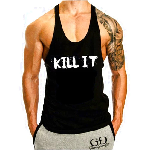 Ztuony Men's Tank Tops Workout Sleeveless Gym Muscle Shirts Athletic Bodybuilding Tee Shirt