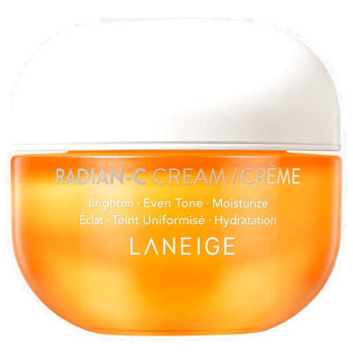 LANEIGE Radian-C Cream: Vitamin C & E, Visibly Brighten, Dark Spots, Dullness, Dermatologist-Tested, Hypoallergenic