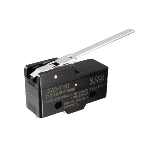 uxcell LXW5-11N1 1NO + 1NC Long Hinge Lever Type Miniature Micro Switch