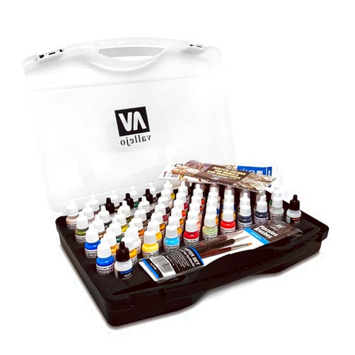 Vallejo Model Color - Acrylic, 72 Basic Colors Set in Plastic Case