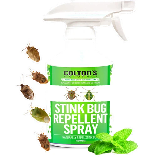 Colton's Naturals Stink Bug Repellent Spray- Natural Indoor & Outdoor Bug Repellent Helps Repel Stink Bugs from Home or Yard Home, Garden, Barn, Garage – 16 oz Ready-to-Use Spray