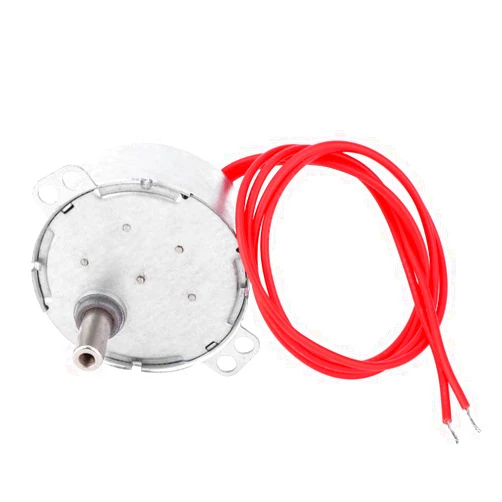 Garosa TYC30 Synchronous Motor, AC 12V 4W 5-6RPM CCW/CW Reversible Electric Synchron Motor with Wire