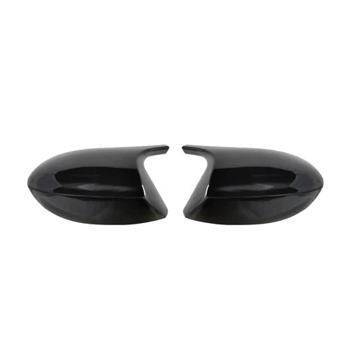 ZNDLJOHP Compatible For BMW Z4 E89 Convertible 2009-2016 Mirror Covers Car Side Door Rearview Side Mirror Covers Cap Carbon Fiber Reaplacemet Gloss(Bright black)