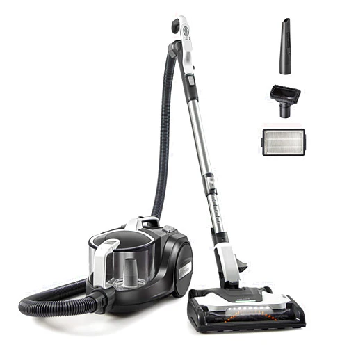 Kenmore DC5070.01 Upgrade 500 Series Bagless Canister Vacuum with Hair Eliminator Brushroll，2-Motor Cyclonic Technology, HEPA Filtration & 24' Auto Cord Rewind for Pet, Carpets, Hard Floors, Stairs