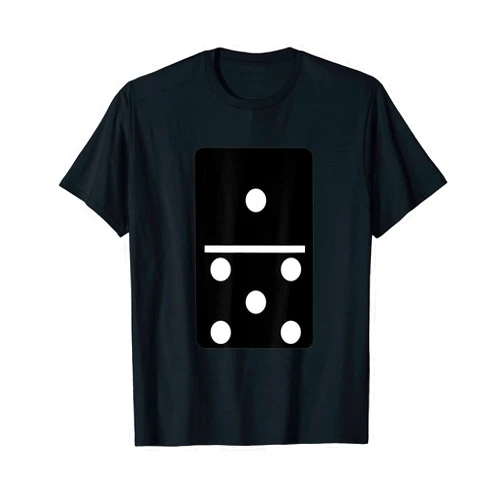 Lustiges Domino Kostüm Steine Party Verkleidung Domino Stone 1|5 Toy Group Costume Fancy Dress Carnival T-Shirt