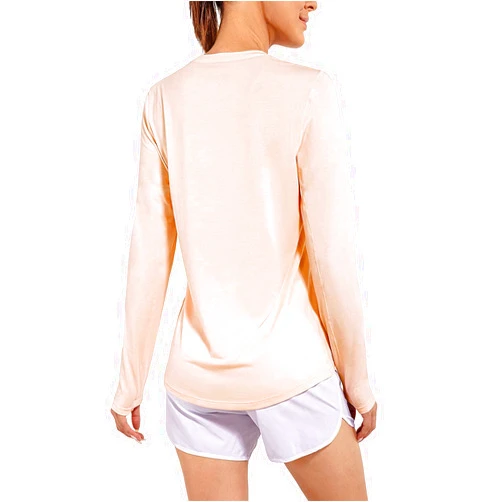 BALEAF Women's Long Sleeve Workout Shirts Loose Active Tops Running Gym Exercise T-Shirts with Thumb Hole