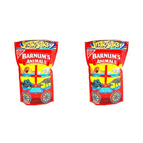 Nabisco Barnum's Animals Nabisco Barnums Animals Crackers Snak-Saks, 8 oz Pack of 2