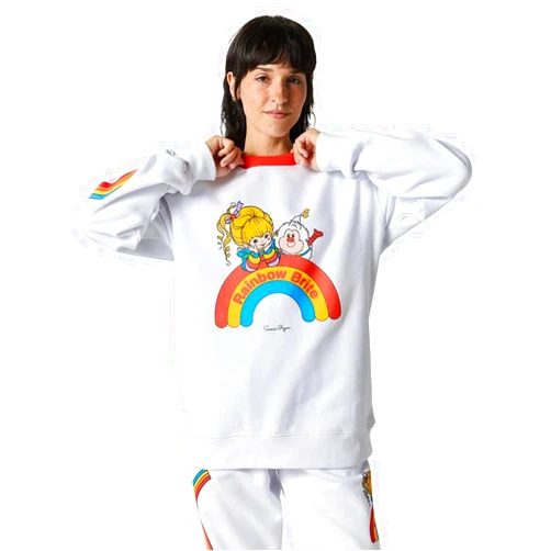 Samii Ryan Women's Rainbow Brite Crewneck