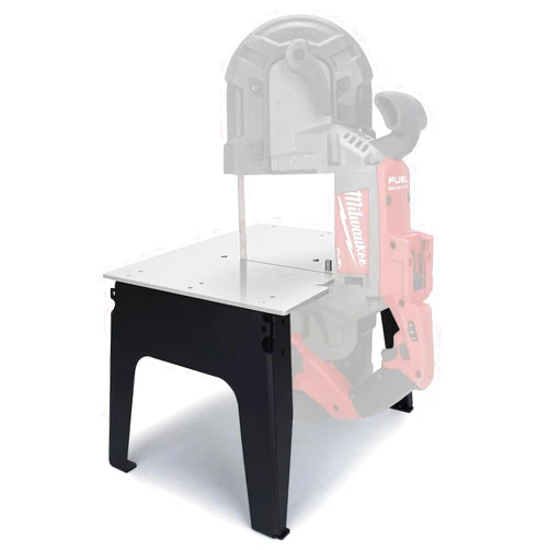 DITKOK Band Saw Stand Portable Table Alloy Steel Base for Milwaukee Band Saw, for Milwaukee Fuel Models, Powder Coated (SAW NOT INCLUDED)